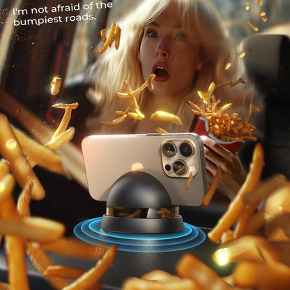 Support Auto Lisen pour Téléphone / Tablette avec épaisseur 6mm - 13mm, Noir YL0224060015