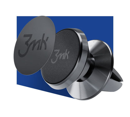 Support Auto Magnétique 3MK, Universel, Noir