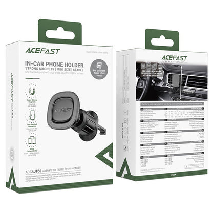 Support Auto Magnétique Acefast D50, Universel, Noir
