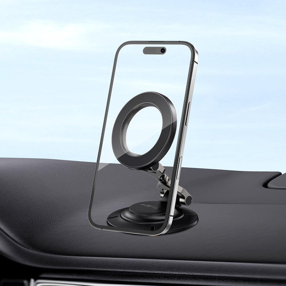 Support Auto Magnétique Acefast D64, Universel, Noir