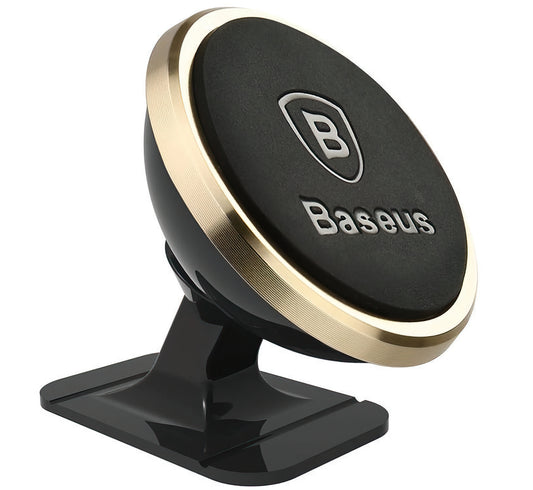 Support Auto Magnétique Baseus 360, Universel, Doré SUCX140015