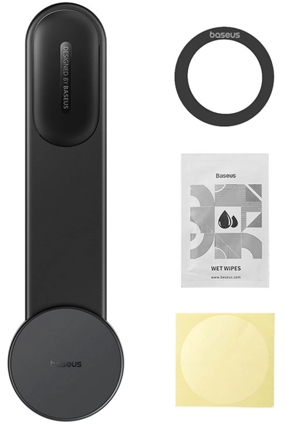Support Auto Magnétique Baseus PrimeTrip C02 Air, Universel, Noir C40182801113-01