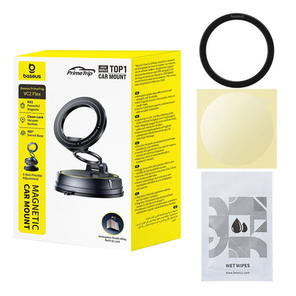 Support Auto Magnétique Baseus PrimeTrip VC2 Flex, Universel, Noir C0013803