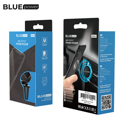 Support magnétique pour voiture BLUE Power BBH6, universel, noir