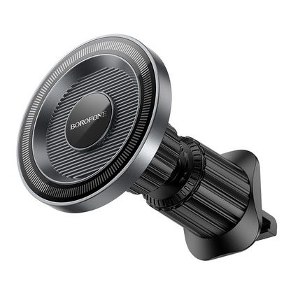 Support Auto Magnétique Borofone BH122 Profit, 4.5 pouces - 7 pouces, Noir