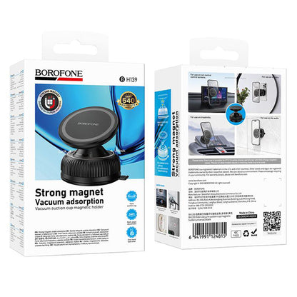Support Auto Magnétique Borofone BH139 Rider, 4,5 pouces - 7 pouces, Noir