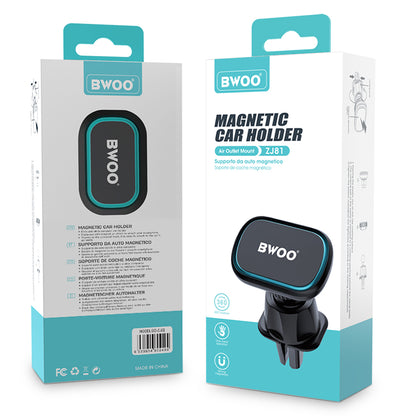 Support Auto Magnétique BWOO BO-ZJ81, Universel, Noir