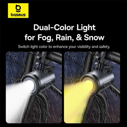 Baseus PrimeTrip Bicycle Mount with Flashlight, Universal, Black C12569000121-00