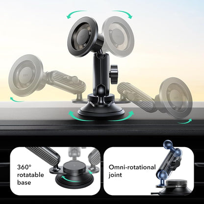 Support Auto Magnétique ESR OmniLock Dash, Universel, Noir