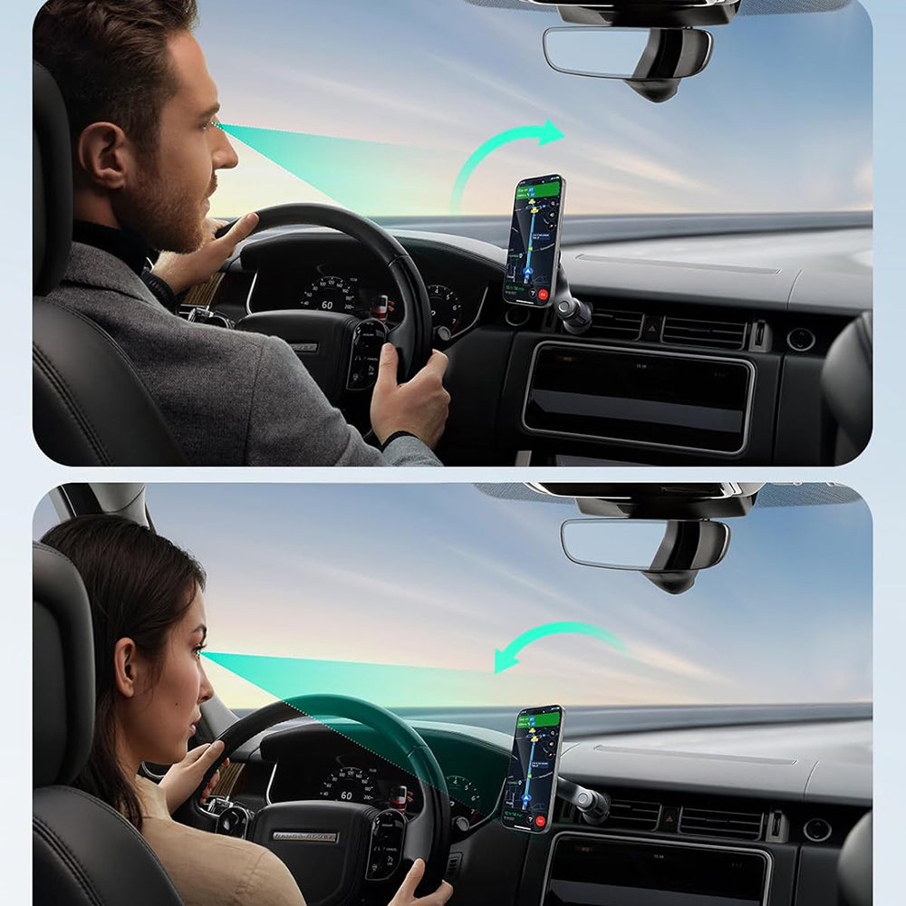 Support Auto Magnétique ESR OmniLock Vent, Universel, Noir