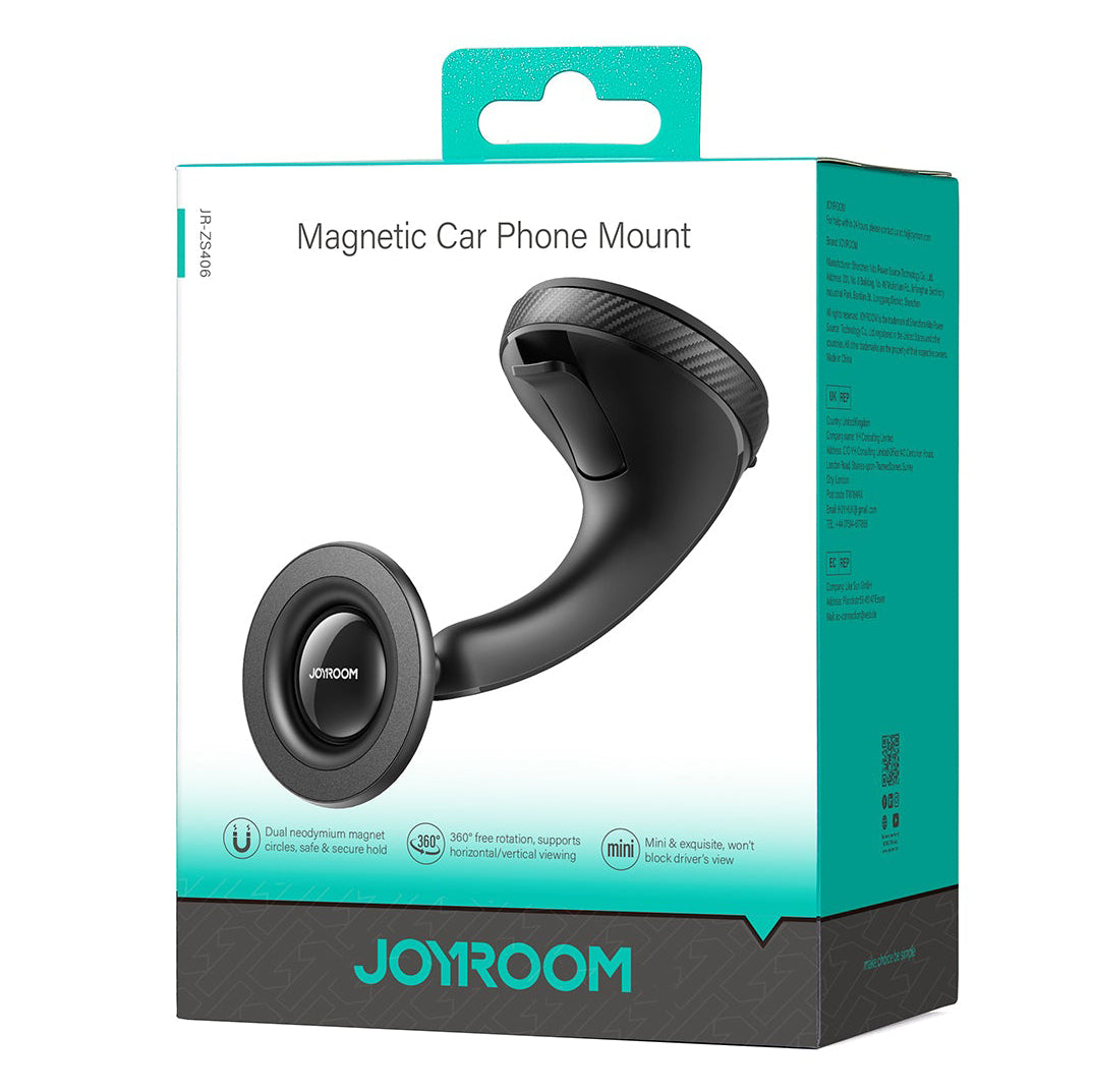 Joyroom JR-ZS406 Support magnétique pour voiture, universel, noir 