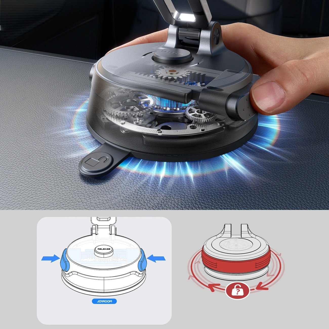 Support Auto Magnétique Joyroom JR-ZS51, Universel, Noir
