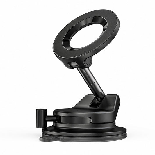 Support Auto Magnétique Lisen A608, 4 pouces - 7 pouces, Noir