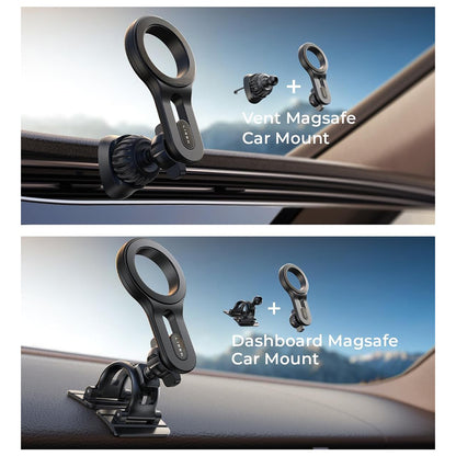 Lisen Magnetic Car Holder, Universal, Black YL0224050011