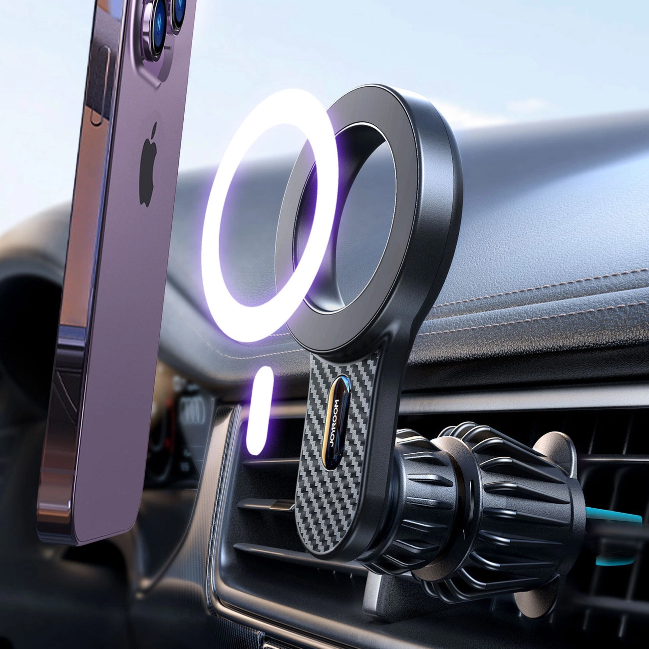 Support Auto Magnétique Joyroom JR-ZS355 Air Vent, Universel, Noir