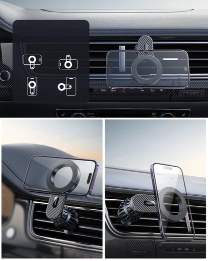Support Auto Magnétique Joyroom JR-ZS355 Air Vent, Universel, Noir