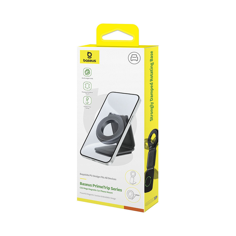 Support Auto Magnétique Baseus PrimeTrip C02, Universel, Noir C40169002113-00