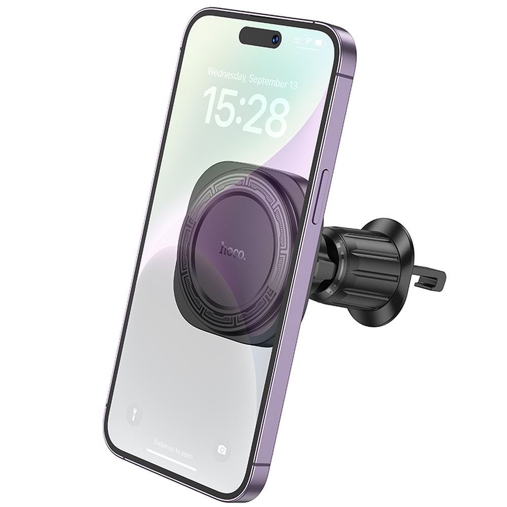 Support Auto Magnétique HOCO H28, Universel, Noir