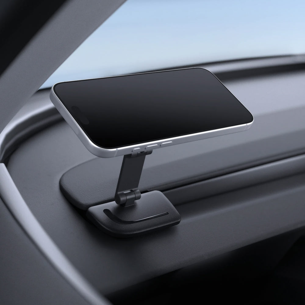 Support voiture magnétique Spigen TAM110 pour Tesla Y / 3 / Y L, noir ACP11873