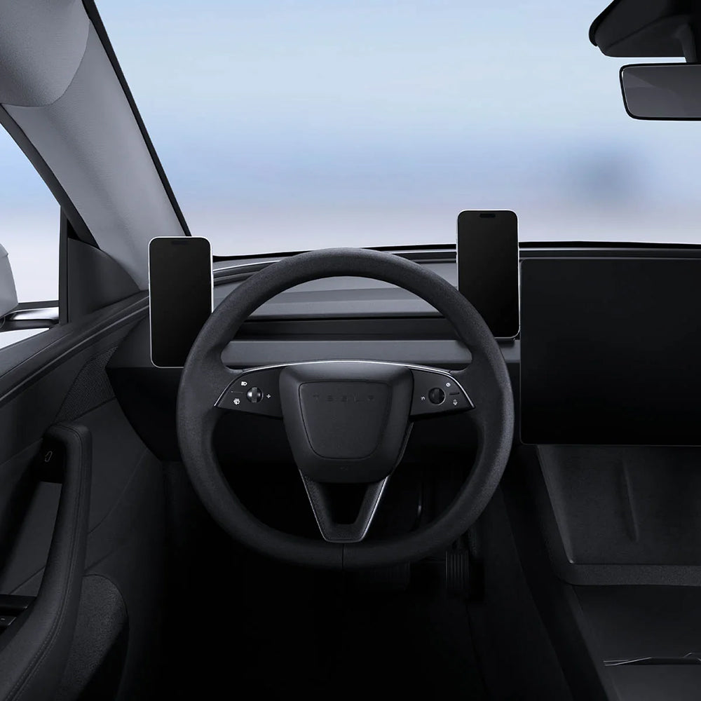 Support voiture magnétique Spigen TAM110 pour Tesla Y / 3 / Y L, noir ACP11873