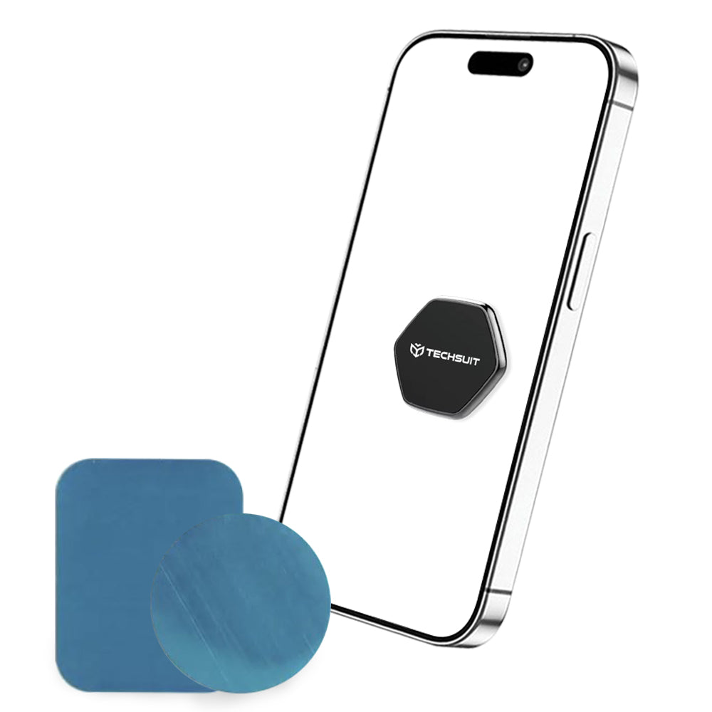 Support Auto Magnétique Techsuit HOLD210-C, Universel, Noir