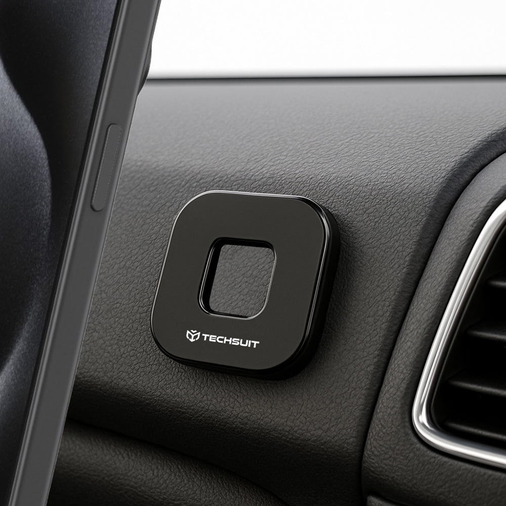 Support Auto Magnétique Techsuit HOLD210, Universel, Noir