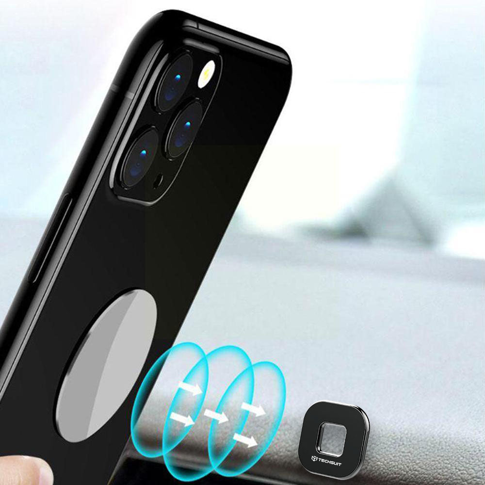 Support Auto Magnétique Techsuit HOLD210, Universel, Noir