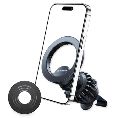 Support Auto Magnétique Techsuit S1, Universel, Noir
