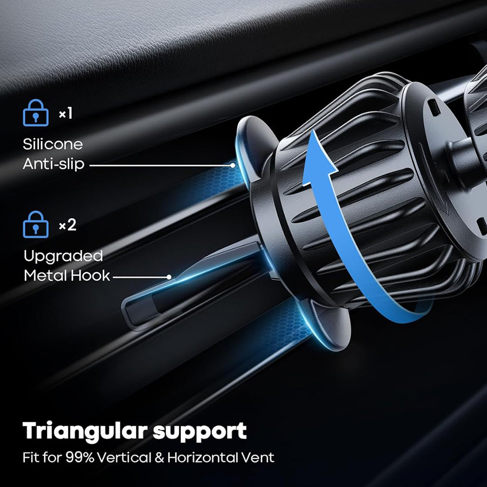 Support Auto Magnétique Techsuit S1, Universel, Noir