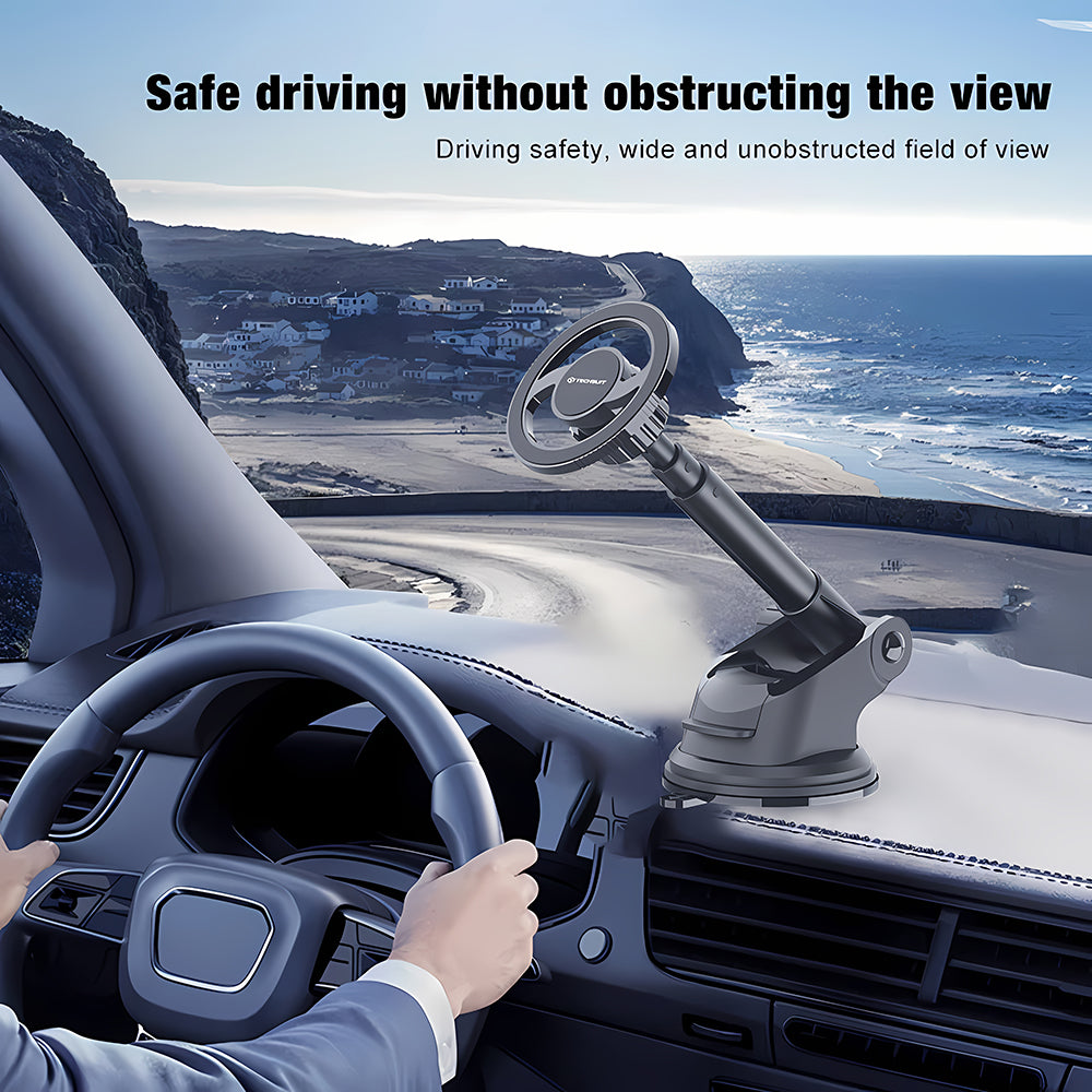 Support Auto Magnétique Techsuit S12, Universel, Noir