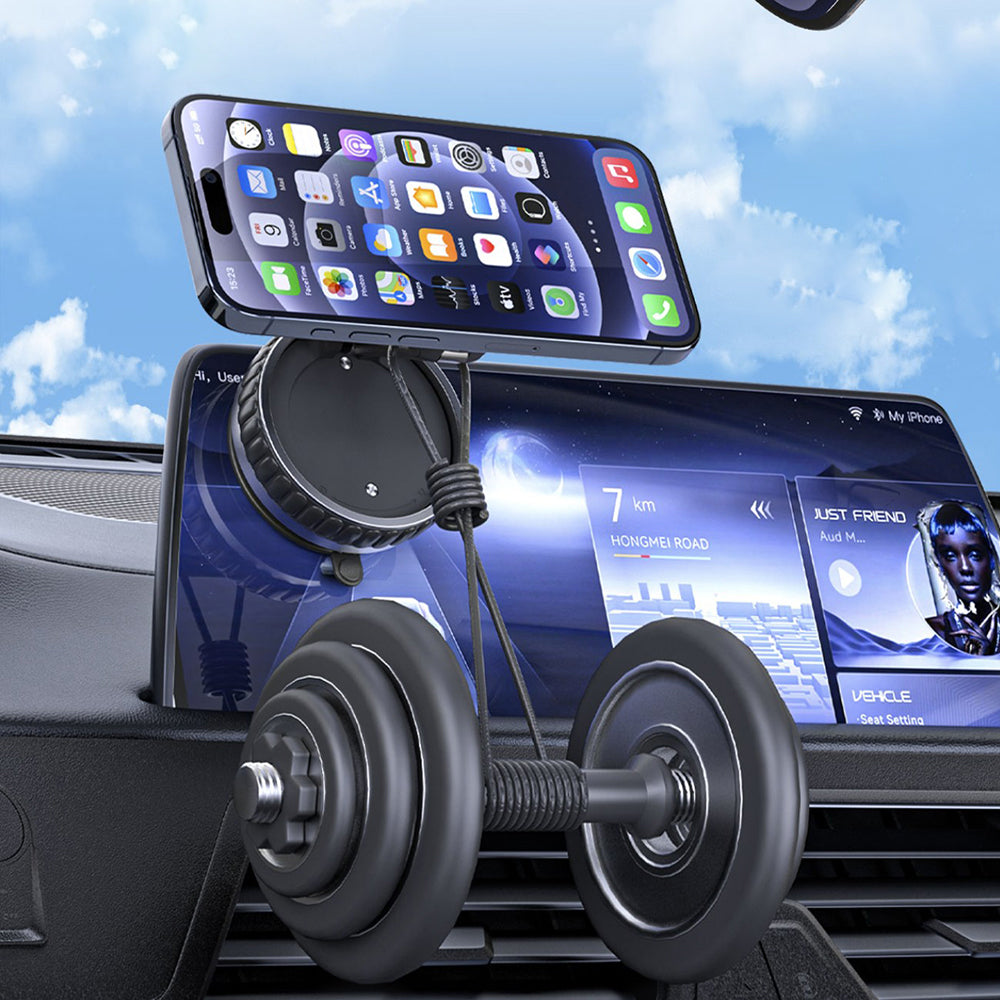 Support Auto Magnétique Techsuit S15, Universel, Noir