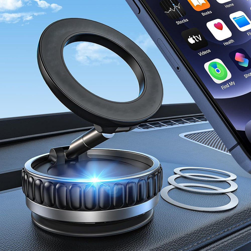 Support Auto Magnétique Techsuit S15, Universel, Noir