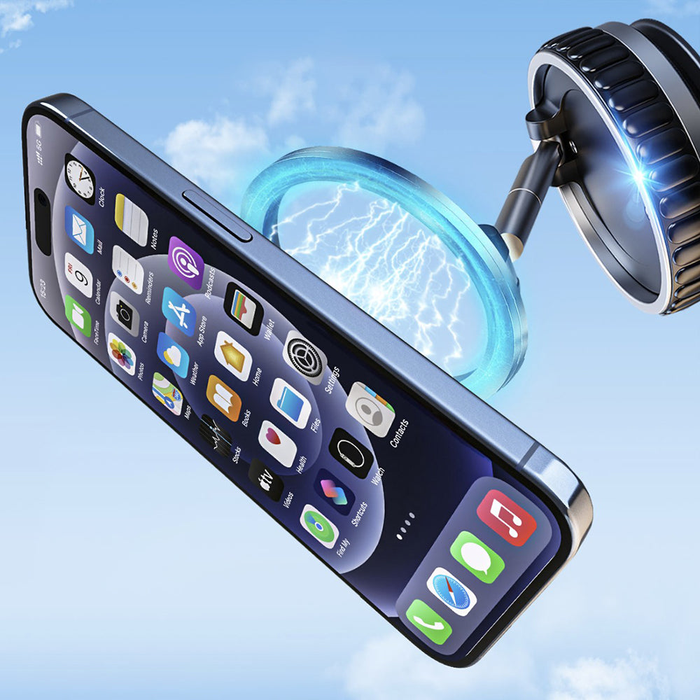 Support Auto Magnétique Techsuit S15, Universel, Noir