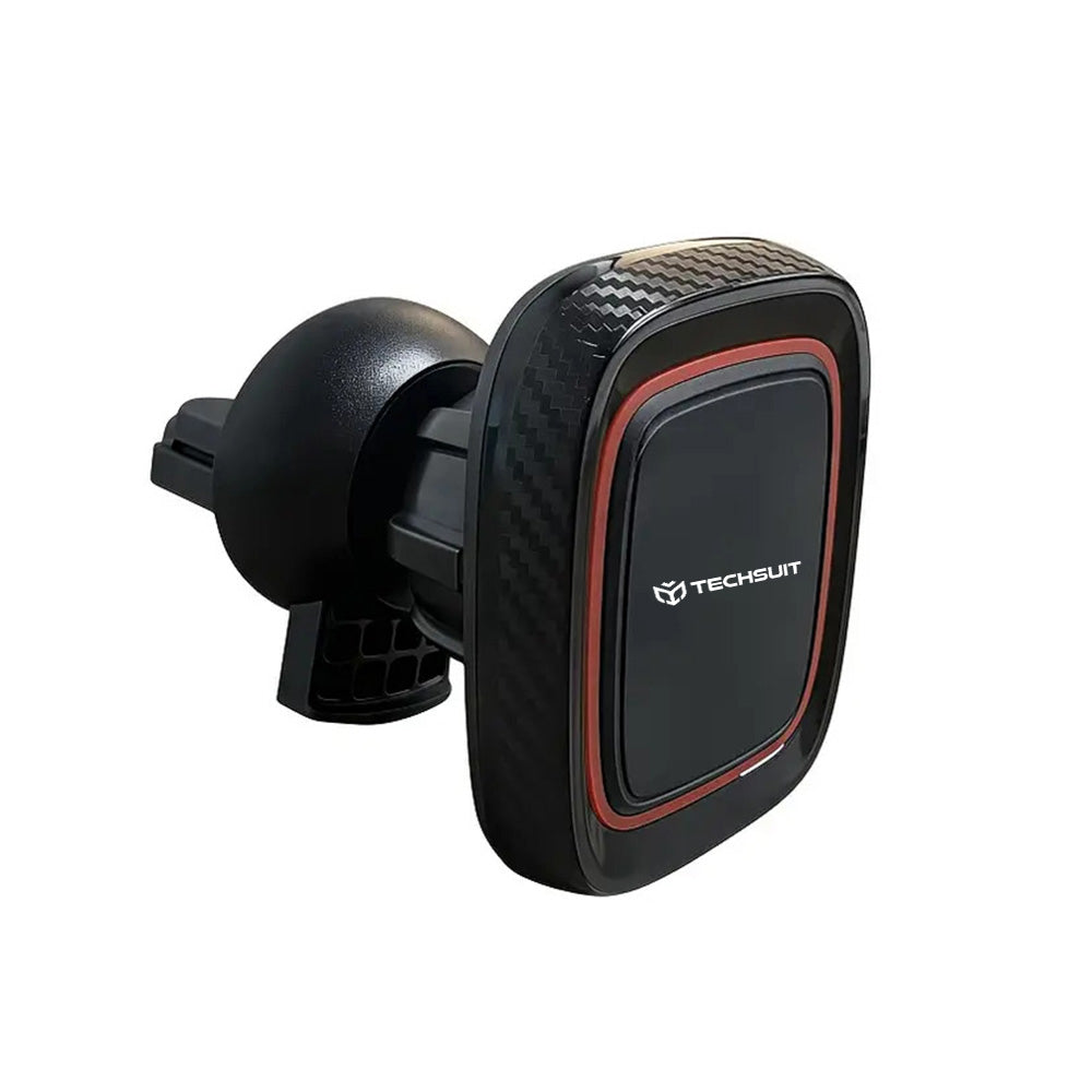Magnetic Car Holder Techsuit S5, Universal, Black Red