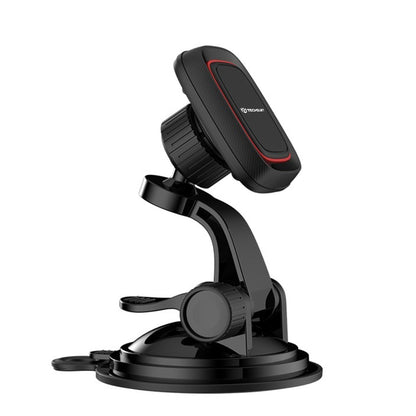 Support Auto Magnétique Techsuit S6, Universel, Noir Rouge