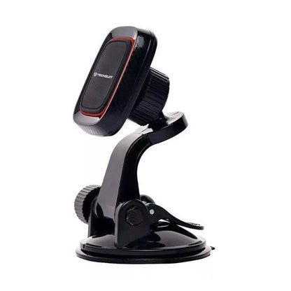 Support Auto Magnétique Techsuit S6, Universel, Noir Rouge