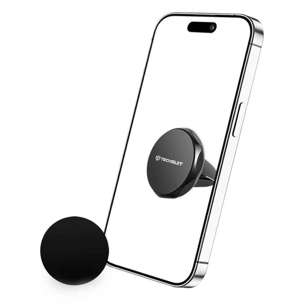 Magnetic Techsuit S9 Car Holder, Universal, Silver