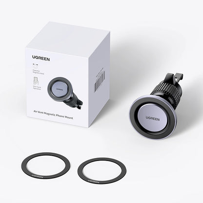 Support Auto Magnétique UGREEN LP428, Universel, Noir, Reconditionné