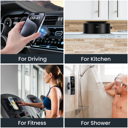 XO Design C155 Universal Magnetic Car Holder, Black