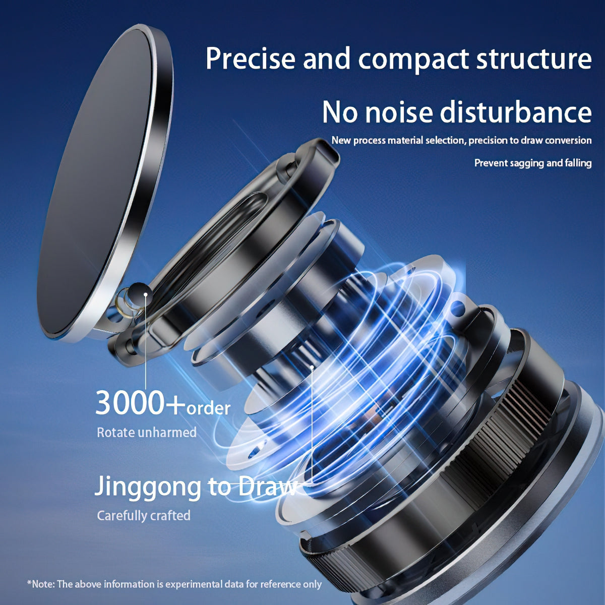 Support Auto Magnétique XO Design C177, Universel, Noir