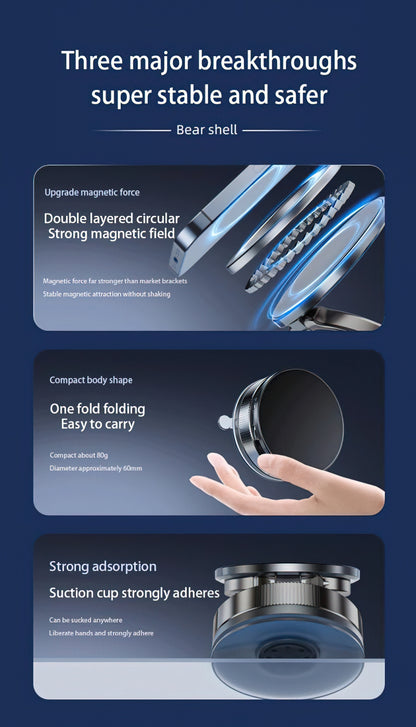 Support Auto Magnétique XO Design C177, Universel, Noir