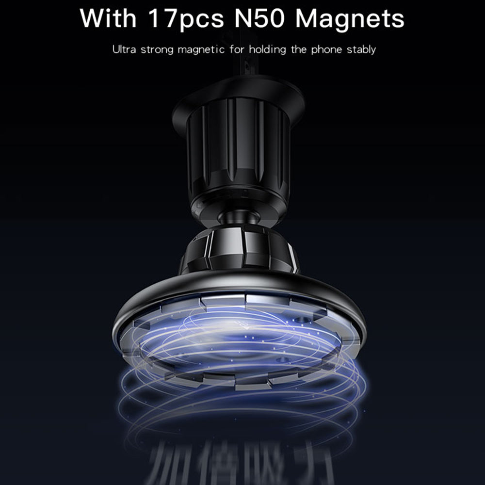 Support Auto Magnétique Yesido C156, Universel, Noir