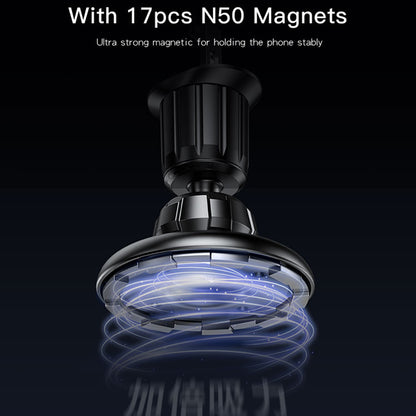 Support Auto Magnétique Yesido C156, Universel, Noir