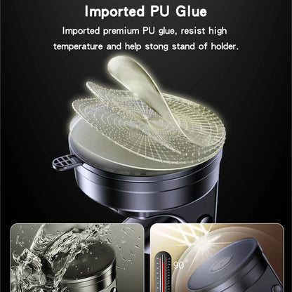 Support Auto Magnétique Yesido C263, Universel, Noir