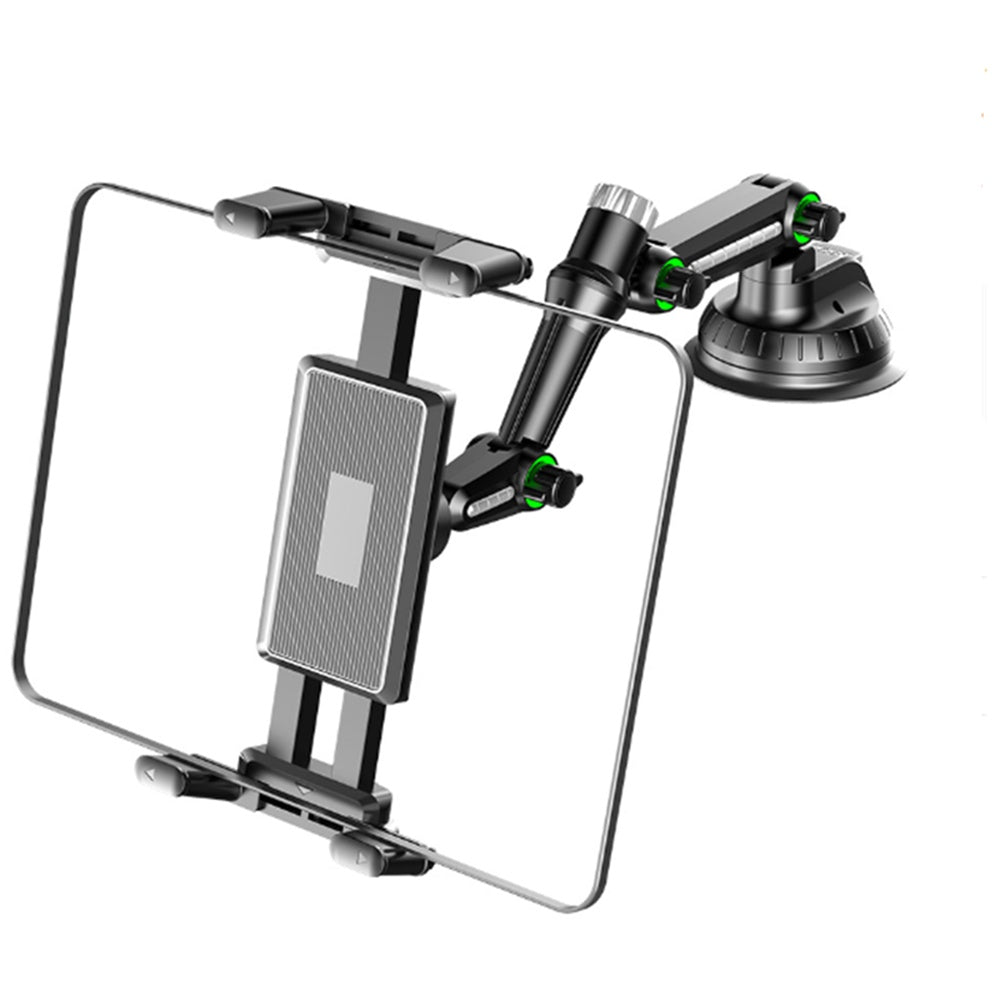 Techsuit ST1 Car Holder for Phone / Tablet, 4.7inch - 12.9inch, Black