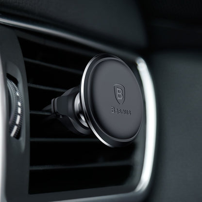Support Voiture Magnétique Baseus Air Vent, Universel, Noir SUGX-A0
