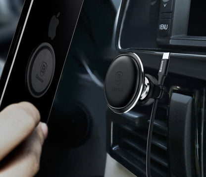 Support Voiture Magnétique Baseus Air Vent, Universel, Noir SUGX-A0