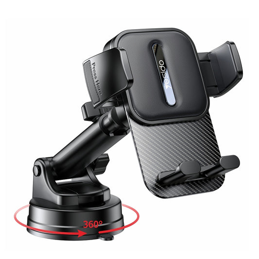 Support Auto Yesido C174, 4 pouces - 6,7 pouces, Noir