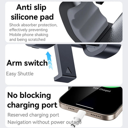 Support Auto Yesido C240, Universel, Noir