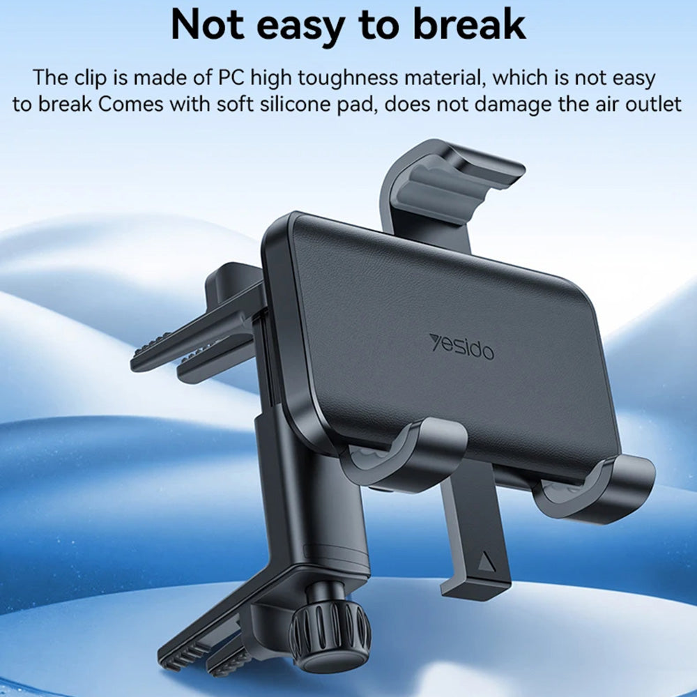 Support Auto Yesido C240, Universel, Noir